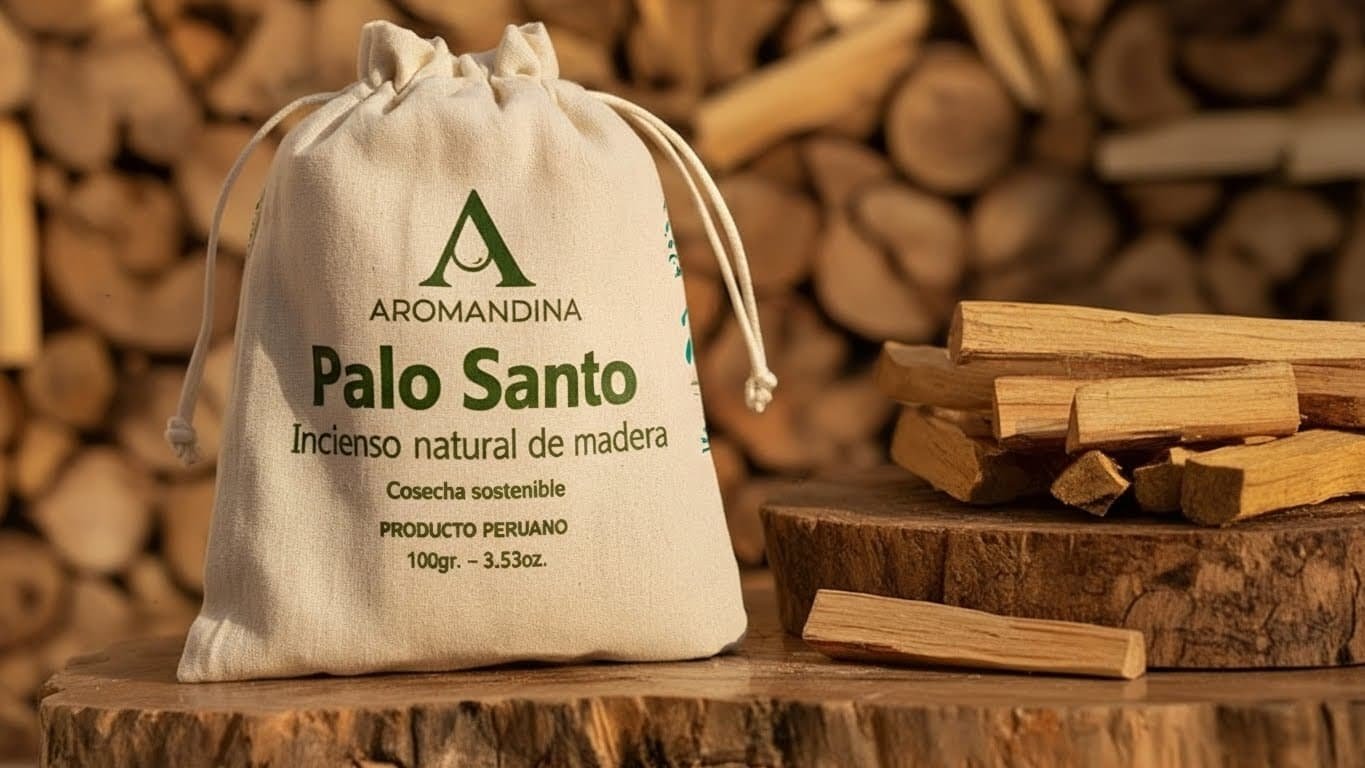 Incienso madera Palo Santo saquito 100gr